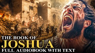 BOOK OF JOSHUA 📜 The Promised Land Miraculous Victories  Full Audiobook With Text [upl. by Ormand475]