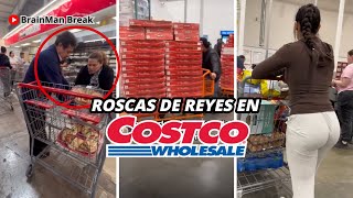 Revendedores de Roscas de Reyes Hacen el Ridículo en Costco [upl. by Colinson244]