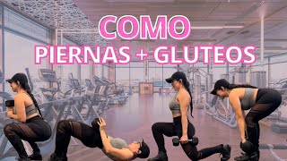 10 MIN PIERNAS Y GLÚTEOS CON MANCUERNAS [upl. by Ellenad]