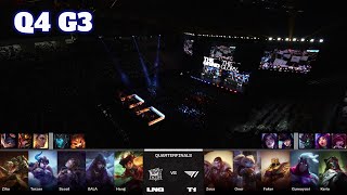 LNG vs T1  Game 3  Quarter Finals LoL Worlds 2023  LNG Gaming vs T1  G3 full [upl. by Yderf]