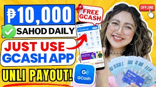 JUST OPEN GCASH APP KIKITA NA PER DAY P10000 FREE GCASH PAYOUT  SUPER BASIC WALANG PAGOD [upl. by Yrahca508]