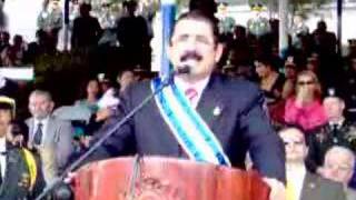 DISCURSO DEL PRESIDENTE DE LA REPUBLICA MANUEL ZELAYA ROSALE [upl. by Caassi703]