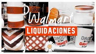 LIQUIDACIONES en WALMART DECORACIÓN COCINA ORGANIZADORES REGALOS y mucho más para el hogar [upl. by Ness]