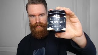 quotBlack Shipquot by Flagship  A True Heavy Hold Waterbased Pomade [upl. by Lorilyn548]