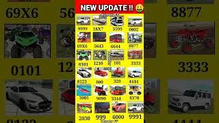 All New Cheat Code ✅💥 Indian Bikes Driving 3d New Update shorts​ short [upl. by Ireva26]