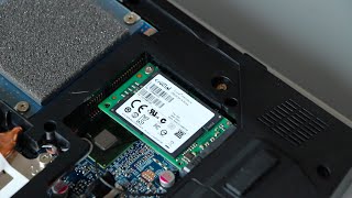 Install mSATA SSD on Sager NP7338  Clevo W230SS Laptop [upl. by Enneiviv]