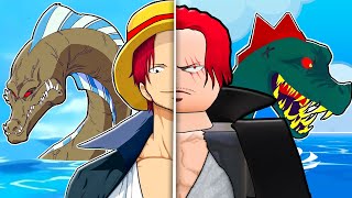 If Shanks ACTUALLY Played Roblox Blox Fruits [upl. by Dinin]