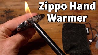 how to light a Zippo hand warmer [upl. by Kellie647]