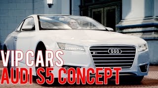 GTA 4  VIP CARS  Great Graphics  Audi S5 Concept [upl. by Atsirk]