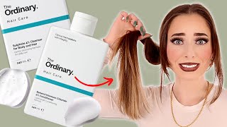 I Tried The Ordinary Shampoo and Conditioner  Is it Worth it [upl. by Neomah]