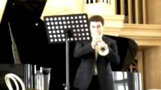 Bohuslav Martinu  Sonatina  Trumpet Solo  Senne La Mela [upl. by Ennoryt]