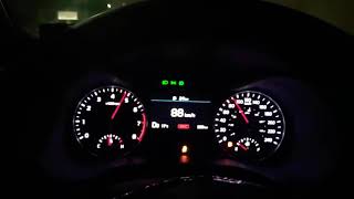 Top speed Kia forte hatchback gt 2019 [upl. by Attelrac135]