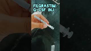 injection FILGRASTIM nursing nursingstudent nursingofficer important norcet [upl. by Mathur]