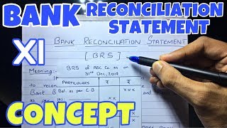 1 Bank Reconciliation Statement  Concept By Saheb Academy  Class 11 [upl. by Eldon]