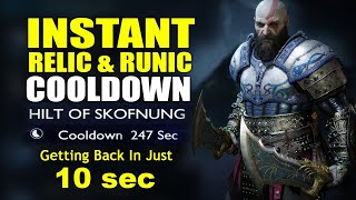 Instant Relic amp Runic Cooldown Build  God Of War Ragnarok [upl. by Cobby]