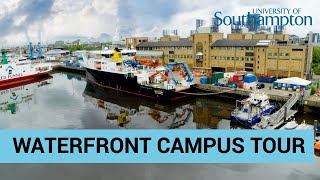 Waterfront Campus Tour  University of Southampton [upl. by Clo825]