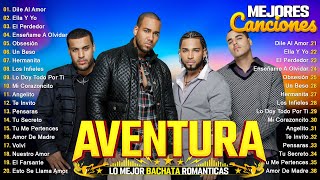 AVENTURA MIX ÉXITOS SUS MEJORES BACHATAS ROMANTICAS LAS 30 MEJORES CANCIONES DE AVENTURA 2024 [upl. by Arhsub]