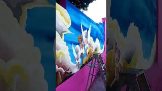 Mural Angeles murales art xicotencatl tamaulipas [upl. by Velvet]