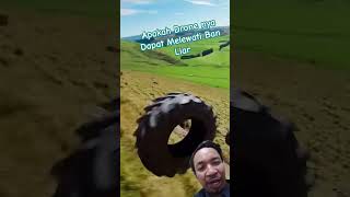 Apakah Drone Dapat Menaklukan Liarnya Ban Monster funny fpv drone monster tier like challenge [upl. by Odell]