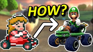 Fake Shadows To Pre Rendered Sprites  The Evolution of Mario Kart [upl. by Tomlinson]