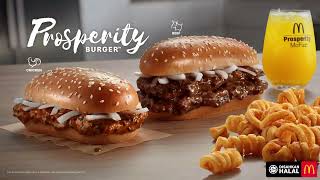 The Juicy Peppery Prosperity Burger™ Returns [upl. by Idnil]