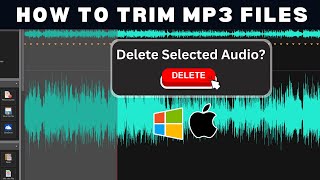 How To Trim MP3 Files on PC amp MAC [upl. by Ayikat]