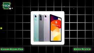 Xiaomi Redmi Pad Full Quick Details  Tech Review [upl. by Otrebron]