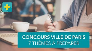 Concours dattaché d’administration parisienne  7 sujets à réviser [upl. by Erdah]