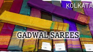 Sico Gadwal Sarees Wholesaler In kolkata burrabazar [upl. by Alioz]