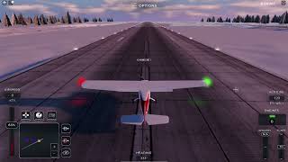 Project Flight  Cessna 150A Takeoff [upl. by Annaiviv]