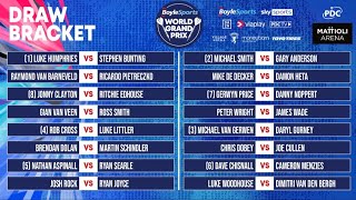 MY BRUTAL 2024 WORLD GRAND PRIX OF DARTS ROUND ONE PREDICTIONS [upl. by Oicaroh]