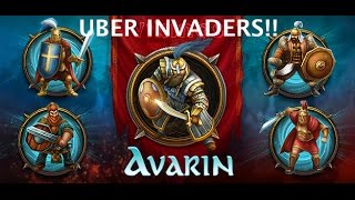 Vikings War of Clans Uber Invader Avarin [upl. by Sitoel]