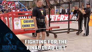 2005 World’s Strongest Man  Dead Lift Part 4 [upl. by Melina937]