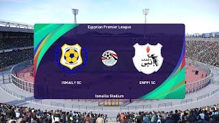 Ismaily vs ENPPI 17062024 Egyptian Premier League PES 2021 [upl. by Atinuhs]