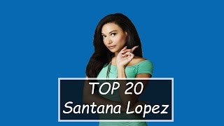 TOP 20 Glee  Santana Solos [upl. by Nayve]