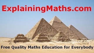 How to do Transformations with Matrices 1  ExplainingMathscom IGCSE GCSE Maths [upl. by Hines]