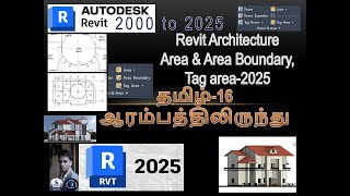 Revit area tamil  Revit area boundary  Revit tag area  Revit Architecture Tamil  Revit [upl. by Hgielak]