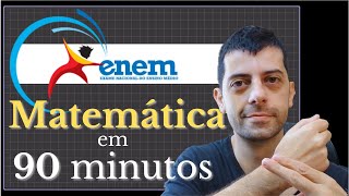 ENEM Matemática em 90 minutos É POSSÍVEL [upl. by Jasik259]