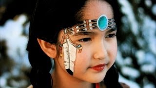 Indianerin schminken  Indianerin Pocahontas Kinderschminken Anleitung für Fasching [upl. by Aillicsirp181]