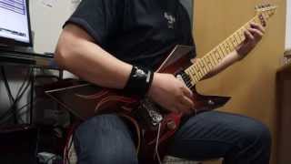 BLACK STAR OBLIVION  LOUDNESS Guitar Cover [upl. by Marijane]