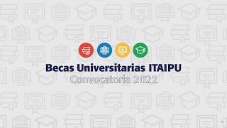 Becas Universitarias ITAIPU [upl. by Alleuqram]