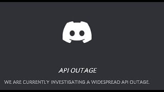 DISCORD CAIU TOKEN API OUTAGE [upl. by Stav]