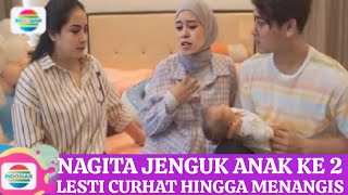 Nagita jenguk anak ke 2 Lesti kaget melihat wajah anaknya Lesti hingga Lesti curhat sambil menangis [upl. by Meghan]