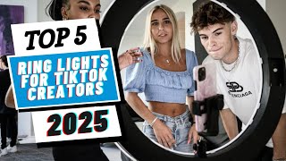 Top 5 Best Ring Lights for TikTok Creators In 2025 [upl. by Alamap]