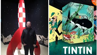 Tintin laventure immersive  Bruxelles 2023 [upl. by Lirbij337]