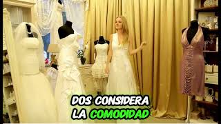 3 TIPS AL ELEGIR TU VESTIDO DE NOVIA👰🤵💍 [upl. by Enecnarf]