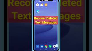 How To Recover Deleted Text Messages  Deleted Message Recover ShortsRecoverTextsmsMessages [upl. by Ijuy]