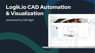 Logikio CAD Automation and Visualization powered by kBridge [upl. by Enilasor54]