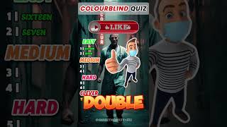 Can You Pass This QUIZ if Youre NOT ColorBlind trivia quiz quizzymonkey [upl. by Kathleen]