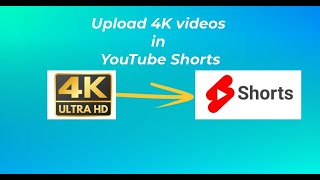 Upload 4K short videos on YouTube [upl. by Walliw]